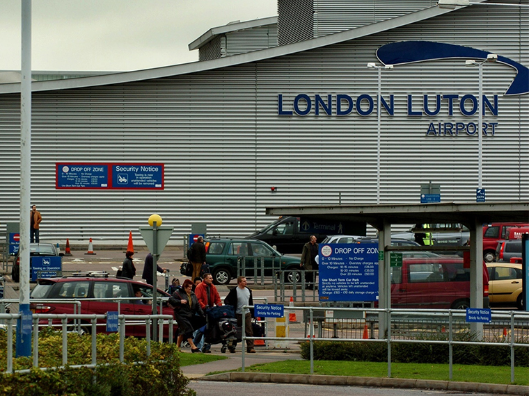 Luton Airport is a major factor in the local