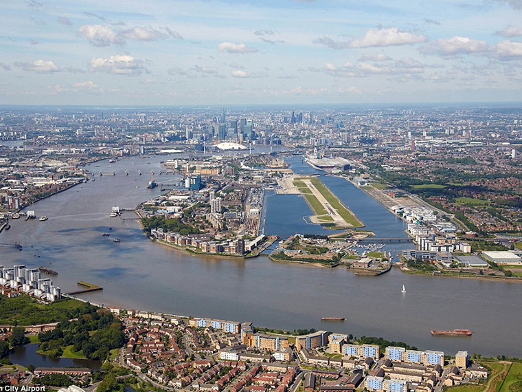 Routes to London City Airport